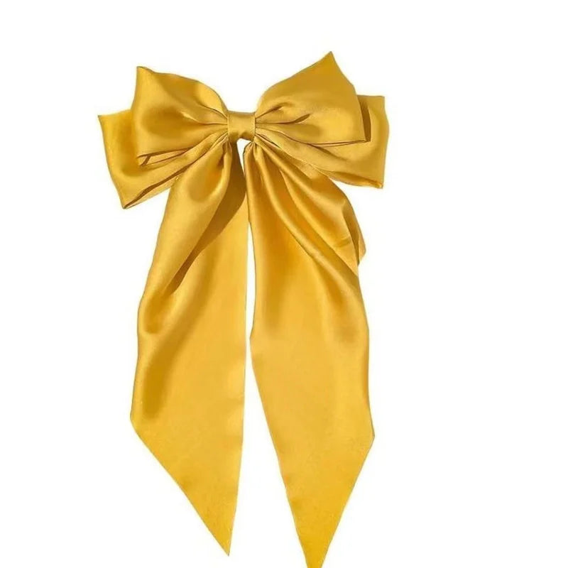 Oversized Bow Ribbon Hair Clip