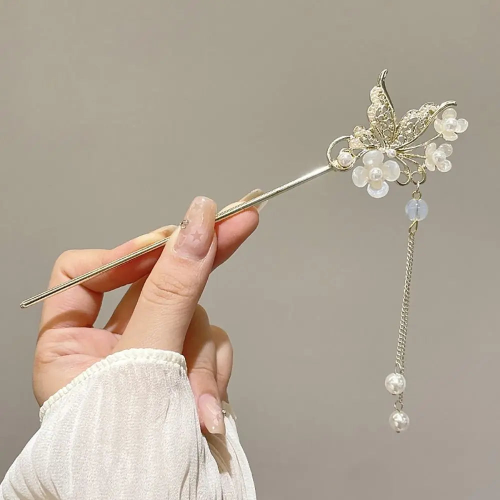 Tassel Hair Stick – Chinese-Inspired Style