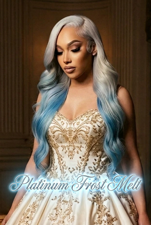 13x4 Custom Multi-Tone Colored Lace Front Wig – Luxury Long Brazilian Remy Hair