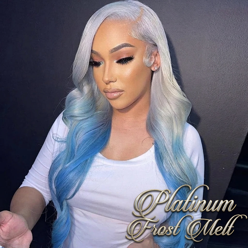 13x4 Custom Multi-Tone Colored Lace Front Wig – Luxury Long Brazilian Remy Hair