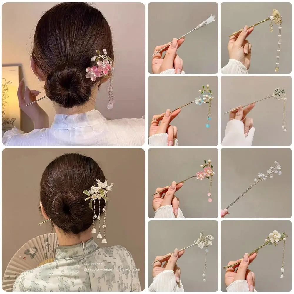 Tassel Hair Stick – Chinese-Inspired Style
