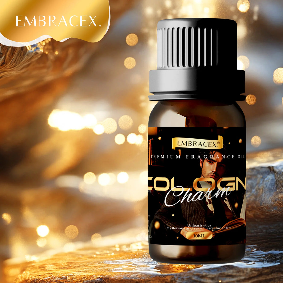 Men's scented oil bottle