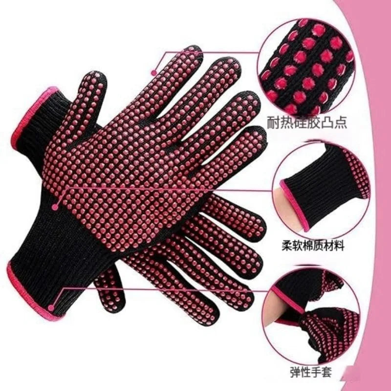 Heat-Resistant Finger Glove for Hair Styling – 1 Piece