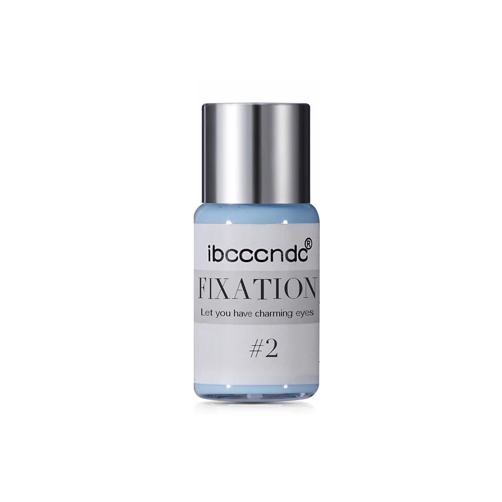 Eyelash fixing solution bottle