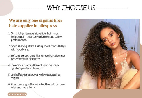 Curly puff hairpiece with styled hair or base details