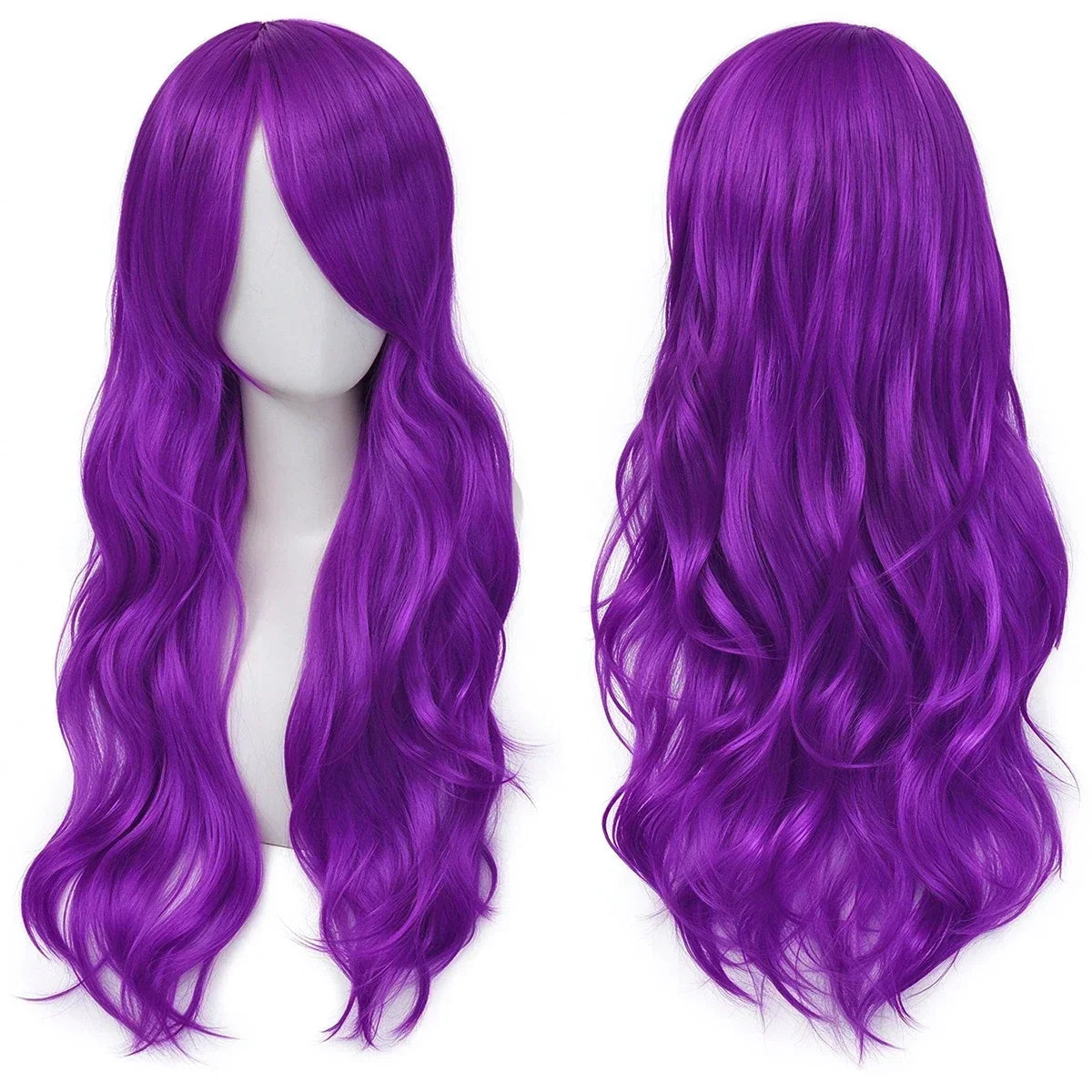 26 Inches Long Wavy Synthetic Cosplay Wig - 36 Color Options