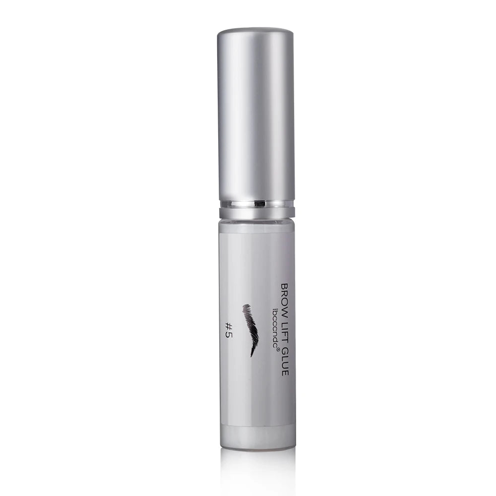Slim silver cosmetic applicator tube