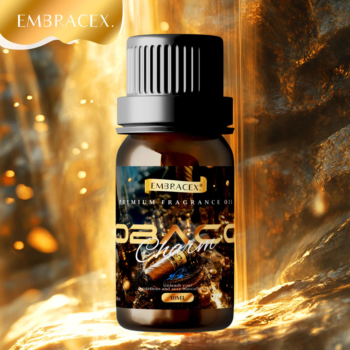 Men's scented oil bottle