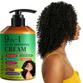 Curl-defining cream with curly hairstyle examples